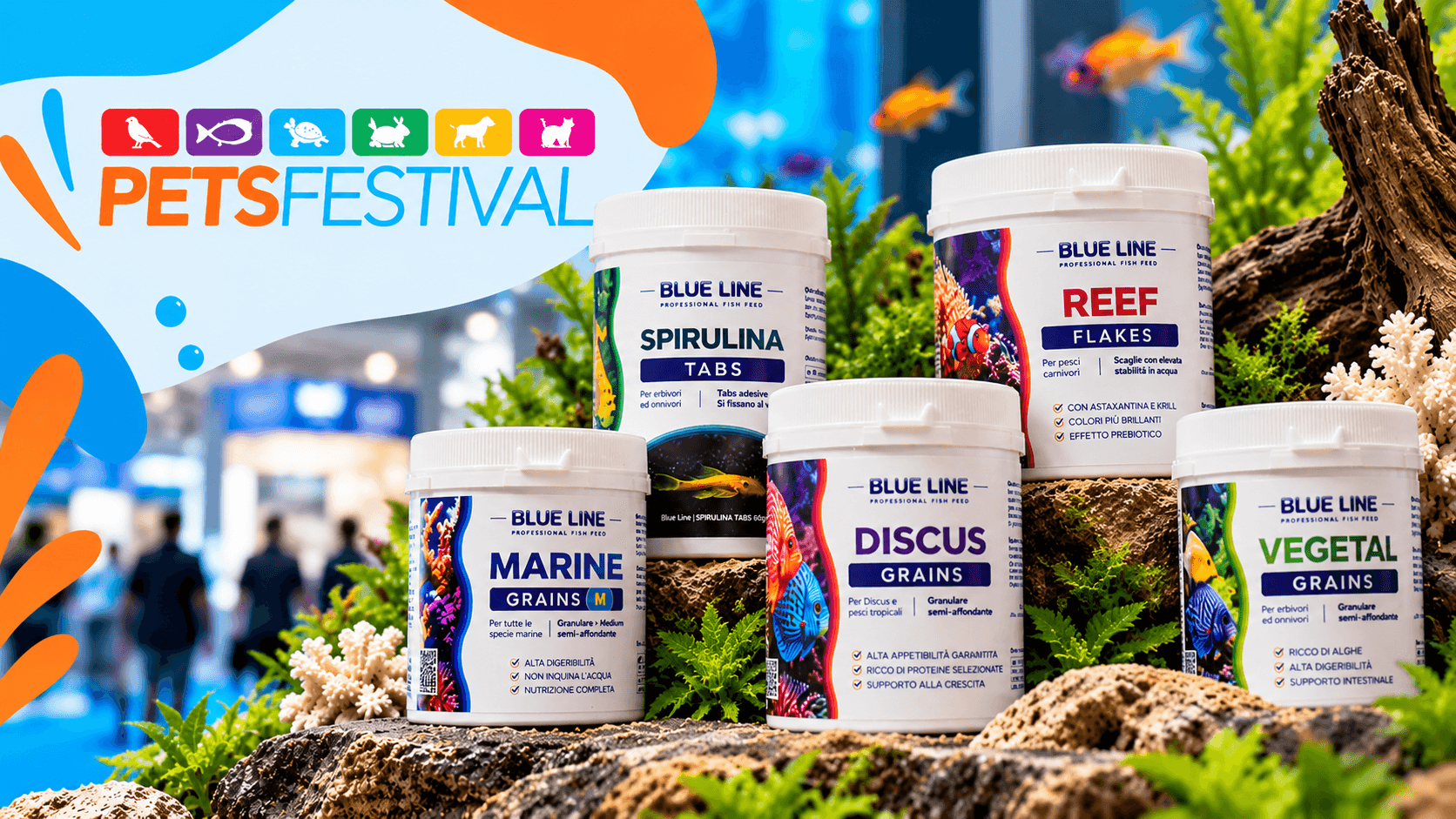 Blue Line al PetsFestival: a Cremona presentiamo la nostra gamma rinnovata